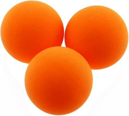 Amazon Navire 大きい おもしろ ピンポン玉 55mm オレンジ 3個セット おもちゃ雑貨 おもちゃ