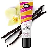 ShiKai Very Clean Hydrating Hand Cream (Vanilla, 2 oz) | Moisturizer Lotion for Dry Skin | For Nourished, Hydrated Hands