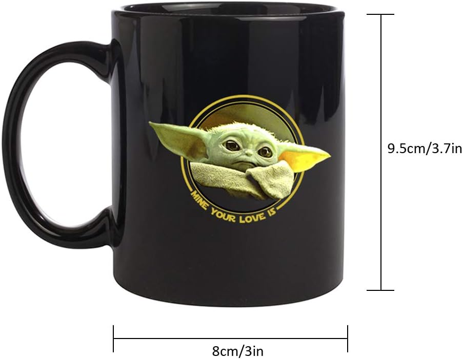 Pour Noel Cafe Mug En Ceramique Pour Bebe Yoda Mignon Et Drole The Style 1 Mugs Cuisine Maison