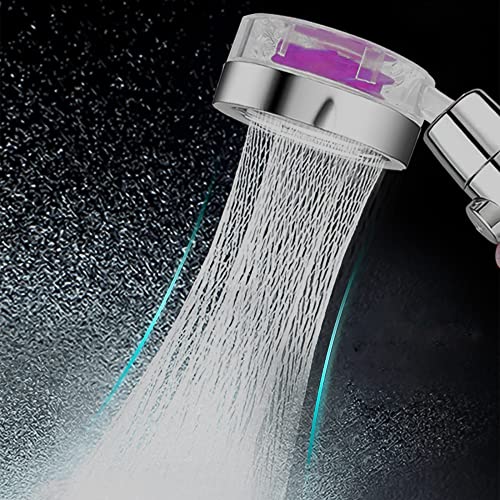 Handheld Turbocharged Pressure Propeller Showerhead Set, Besititli