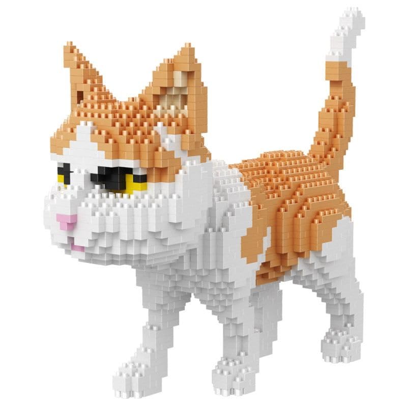 Standing cat. Nanoblocks assembly kit. 1390 pieces โ image 1