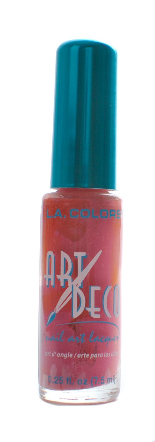 L.A. Colors Art Deco Nail Art 901 White Nail Polish Beauty