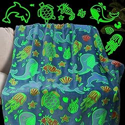 obinsm Gifts for Teen Boys Blanket Toddler Boy Glow