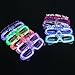 12 Pack LED Light Up Glasses - Happy New Year Assorted Flashing Lights - Fun New Year Party Decorations, Party Favors
