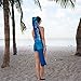 Tommy Bahama 7' Beach Umbrella 2018 Collection - Choose Your Color (Blue) (Original Version)