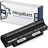NinjaBatt Laptop Battery for Dell J1KND Inspiron N5110 N7110 N5050 N7010 N5010 N4110 N4010 N5040 N5030 M5030 3520 15R 17R Vostro 1540 3750 3550 312-1201 312-0234 - High Performance [6 Cells/4400mAh]