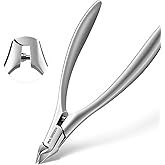 MR.GREEN Cuticle Nippers Innovate Cuticle Scissors Built-in Spring Clippers Trimmer Dead Skin Remover Manicure Beauty Tool (Cuticle Nipper)