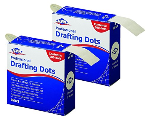 Alvin 500 drafting dots, 7/8" (2 pack)