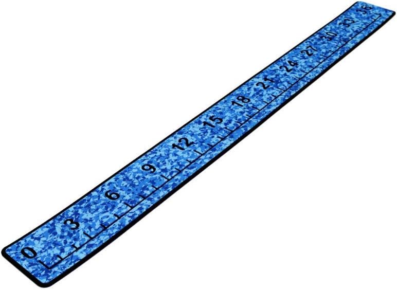 Castaway Customs | SeaDek Foam Fish Ruler | 3M Adhesive Backing | Perfect Accessory for Fishing Boats, Coolers & Kayaks | 36" Fishing Measurement Tool |