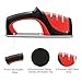 METALBAY Manual Knife Sharpener System, Professional Kitchen Chef Sharpening Kit, Small 3-in-1 Diamond Knife Sharpening Jip for Repairing, Restoring, Polishing (Safe and Portable)