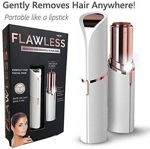 MAXEL Women's Flawless Epilator Wax Finishing Touch Plastic Hair Remover