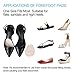 Yosoo Ball of Foot Cushions, 2 Pairs Anti-slip Shoe Pads Inserts Gel Forefoot Insoles for Women High Heels Sandals Pumps, Relieve Metatarsal Foot Pain (Skin)