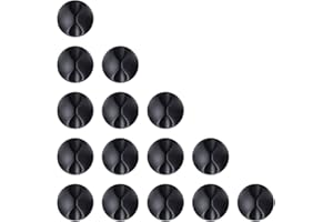 Viaky Cord Management System, 15 Packs Black Self Adhesive Clips Ideal Cable Holders Organizer for Home, Car, Desk Nightstand