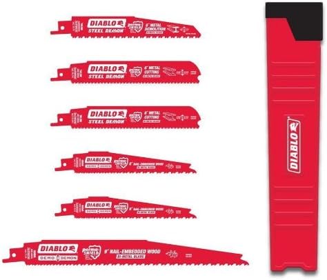 Diablo DS006S Reciprocating Saw Blade 6 Count