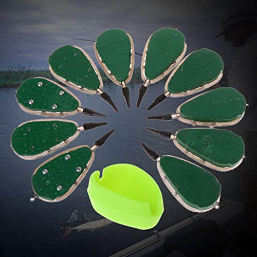 Lvyuanda Fishing Feeder with Mould Carp Lead Sinker Method Bait Lure 30g-100g Accessories