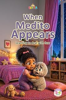 Livro When Medito Appears : Learning to deal with fear (Os Afetins - Turma das Emoções)