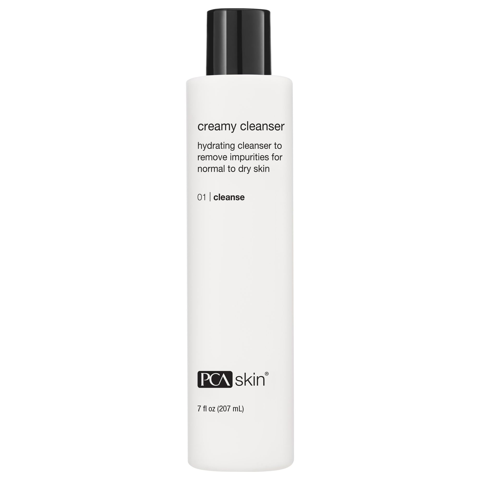 Photo 1 of PCA SKIN Creamy Moisturizing Face Cleanser, Gentle Daily Face Wash for Dry and Sensitive Skin, Leaves Skin Feeling Soft and Smooth, Helps Remove Makeup, Dirt, and Impurities from Skin, 7.0 oz Bottle