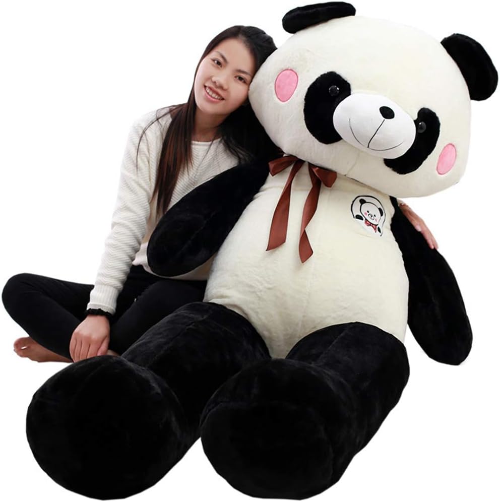 パンダ ぬいぐるみ 特大 プレゼント くま 動物 人形 リアル 大きい かわいい もちもち ふわふわ 洗える 抱き枕 おもちゃ 赤ちゃん 女の子 男の子 子供 大人 ぬいぐるみ 新年 贈り物 お祝い 店 誕生日 115cm ぬいぐるみ おもちゃ Amazon