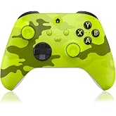 Xbox One Controller,Xbox Controller Wireless for Xbox One, Xbox Series X/S | Wireless Controller with 3.5mm Audio Jack,with 2.4GHz Wireless Adapter,Camo Yellow