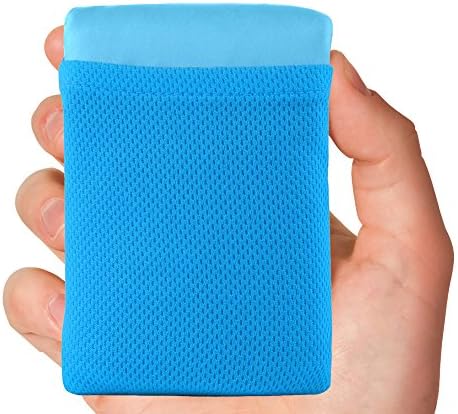 Sand Free Picnic Blanket, MAGGEI 70" x 60" Compact Lightweight Nylon Outdoor Waterproof Family Beach Blanket Quick Drying Seaside Beach Mat Sleeping Pad Camping Mat for Beach Hiking Travel,Blue