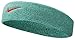 Nike Tennis Swoosh Headband (One Size Fits Most, Diffused Jade/Light Crimson)