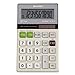 Sharp EL-377TB 10-Digit with Punctuation Twin Power/Glass Top Design Calculator