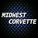 C7 Corvette Stingray Crossed Flag Metal Under Hood Emblem Fits: 2014 Through 2019 Corvettes