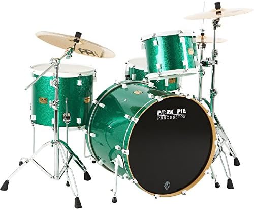 Pork Pie 4-Piece Green Sparkle Shell Pack