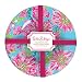 Lilly Pulitzer Melamine Plates (Set of 4) - Trippin' and Sippin