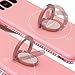 Samsung Galaxy S8 plus Case S8+ with Ring stand Glitter Cute pink Bling Diamond TPU Protective phone cover Crystal cases for galaxy s8+