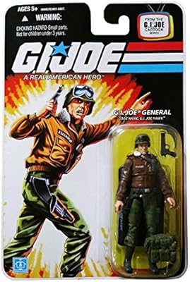 G I Joe 25th Anniversary Cartoon Series Cardback General Hawk 3 3 4 Inch Action Figure Amazon Com Au Toys Games