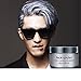 Men Temporary Disposable Fashion DIY Hair Dye Pomade Silver Ash Grandma Grey Hair Wax Coloring Mud Cream Fashion Hair Styling DIY
