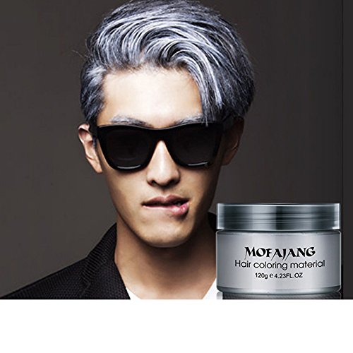 Bingirl Fashion Hair Styling Pomade Silver Ash Grandma Grey