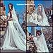 EllieHouse Women's Custom Made Long 2 Tier Wedding Bridal Veil With Free Comb White E74