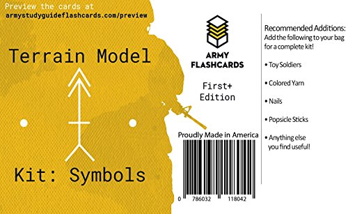 Army Terrain Model Kit/Operations Order (OPORD) Brief Symbols: Ideal for OPORD, SITEMPs, Scheme of Maneuver, etc.
