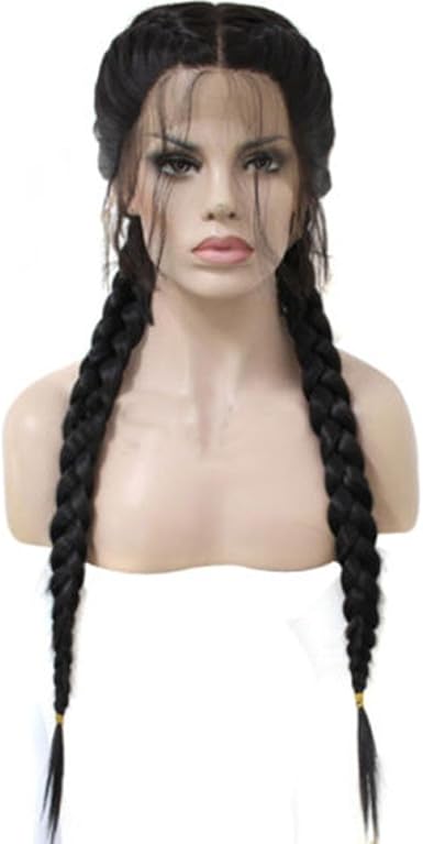 Amazon Com Inkach Braided Long Wigs Women Girls Lace Front Wigs