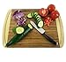 Original Organic Bamboo Wood Cutting Board and Kitchen Chopping Board with Groove to Catch Juices - 18 x 12 inches - Perfect Wedding Gift or Housewarming Gift -Extremely Large Chopping Board