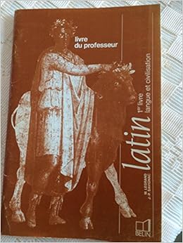 Latin Classe De 4e Fichier Du Professeur 9782701104393 Amazon