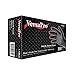 VersaPro T501L Nitrile Exam Gloves, Powder Free, Large, Black 100 Gloves (Pack of 1)