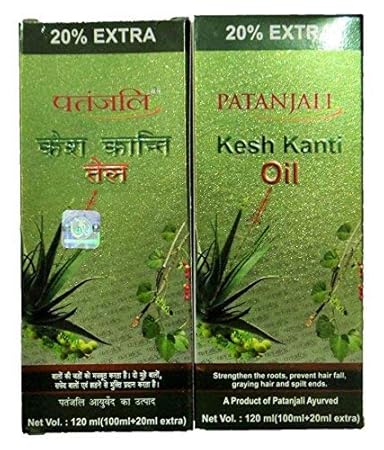 Patanjali Kesh Kanti Oil, 120ml (Pack of 2)