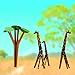 Giraffes On The Savannah Hanging Nursery Mobile - 24 Inches - High Quality - Handmade in Denmark by Flensted