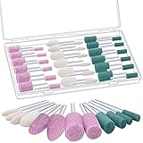 AUSTOR 72 Pieces Polishing Buffing Bits Set, Wool