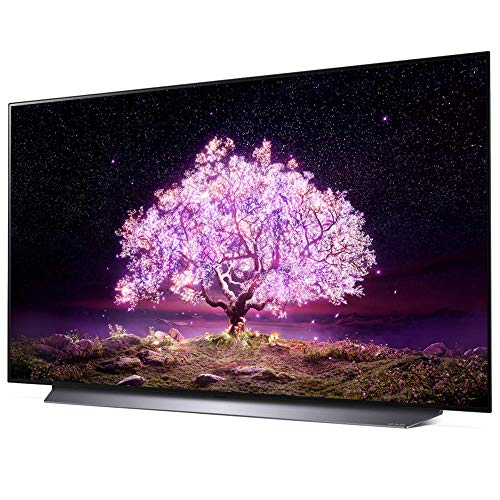 LG OLED65C1PUB 65 Inch 4K Smart OLED TV with AI ThinQ Bundle with Premium 2 YR CPS Enhanced