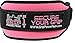 Grip Power Pads Women's Weight Lifting Belt Gym, Fitness, Bodybuilding Squats, Lunges, Deadlift, Powerlifting Weightlifting Pink, Purple (Pink, Medium)