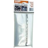 DeVilbiss DV190966 E-Z Liner Disposable Cup Liner Kit - 48 pc. plus Adapters