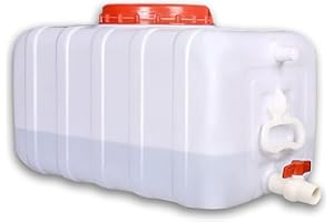 Portable Plastic Water Storage Container 50L/80L/110L/150L/200L, Food Grade Plastic Water Tank, Water Barrel for Camping Trav
