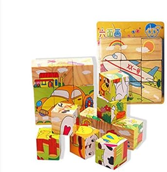 Tiny Souls Wodden Picture Blocks