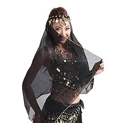 TFJH Belly Dance Chiffon Big Veil Shawl …