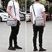 Insulated Lunch Bag,JIESI Adult Lunch Box With Adjustable Shoulder Strap,Cool Bento Bag for Office , School , Picnic(Grey)