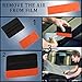 Vinyl Wrap Tool Kit Window Tint Kits for Car Wrapping Installation, Include Heat Gun, Vinyl Squeegee,Micro Wrap Stick Squeegee, Film Cutter, Magnet Holder, Plastic Scraper